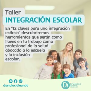 Charla Taller- 12 claves para la integración escolar