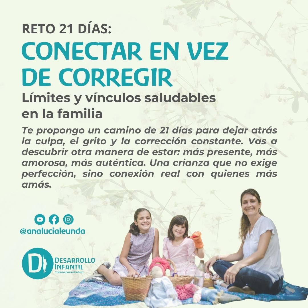 Reto de 21 días: Conectar en vez de Corregir